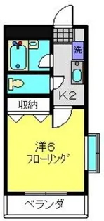 KSMヴァーチュ【3階】の間取り