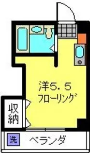 ボーテ日吉SUN【1階】の間取り
