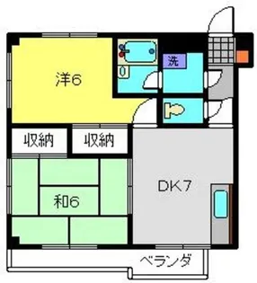 ラ ベルハイツ【301号室】の間取り