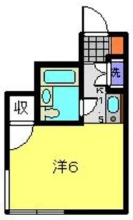 LIBERTY88【103号室】の間取り