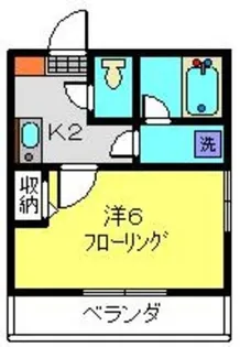 ジョワイユ祐里【301号室】の間取り