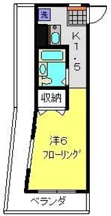 ファーストヒル【203号室】の間取り