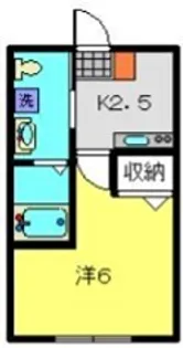 カーサ・セレーナ高田東【102号室】の間取り