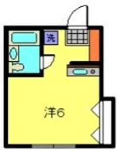 エメラルド【201号室】の間取り