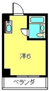 1Rの間取り画像