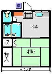 丸三マイコーポ【201号室】の間取り