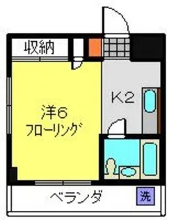 クレール日吉【301号室】の間取り