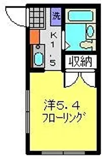 ヒルサイドテラス【101号室】の間取り