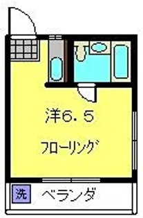 ダイヤハイツ【201号室】の間取り