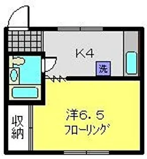 河野ビル【301号室】の間取り