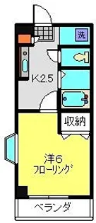 アスタリスク日吉【312号室】の間取り