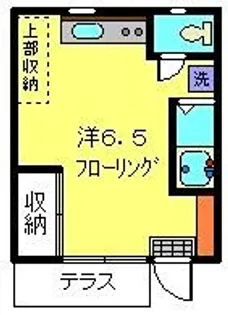 ジーエム【103号室】の間取り