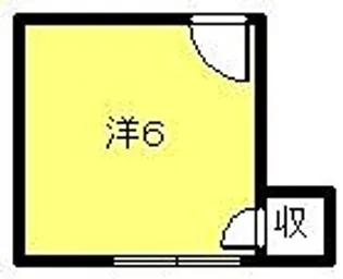 代田アパート【202号室】の間取り