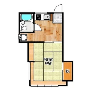 クリエイト・ハラ第一【2階】の間取り