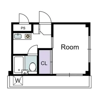 神奈川県横浜市港北区綱島東5丁目【タウンハウス】の間取り