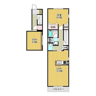 ケリア日吉【101号室】の間取り