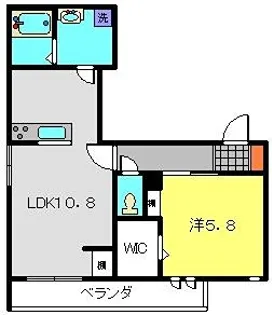 インフィールド元住吉祇園町【3階】の間取り
