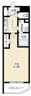 ARCOBALENO KAWASAKIHIRAMA【4階】の間取り