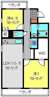 日吉セントラルハイツ【2階】の間取り