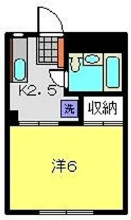 コートビレッジ【101号室】の間取り