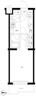 ルーブル武蔵新城参番館【3階】の間取り