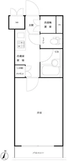 ルーブル武蔵小杉弐番館【6階】の間取り