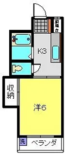 メゾン山王【301号室】の間取り