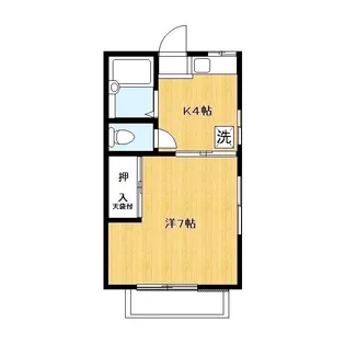 第5ドエル小泉【00101号室】の間取り
