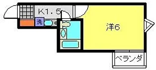シテラ元住吉II【3階】の間取り