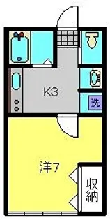 第一テーオーハイツ【102号室】の間取り