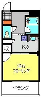 TYMマンション【5階】の間取り