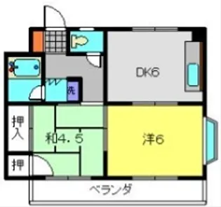 スターハイム【3階】の間取り