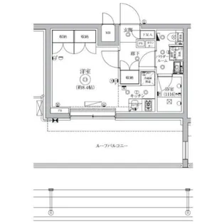 セジョリ鵜の木【4階】の間取り