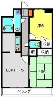 セントエミネンス【205号室】の間取り