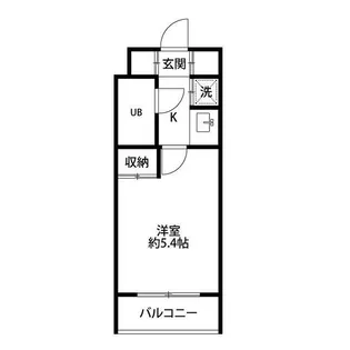 ジョイフル菊名【502号室】の間取り