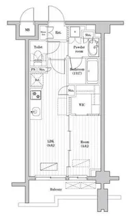 レジデンス桜新町ガーデン(レジデンスサクラシンマチガーデン)【2階】の間取り