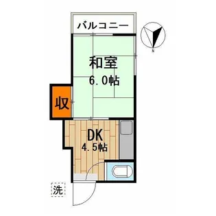 さつき荘【2階】の間取り