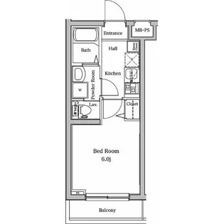ラフィスタ宮崎台 415【4階】の間取り