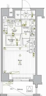 PREMIUM CUBE G 駒沢大学【403号室】の間取り