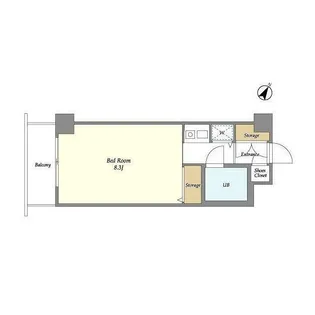 T’s garden武蔵小杉【1階】の間取り