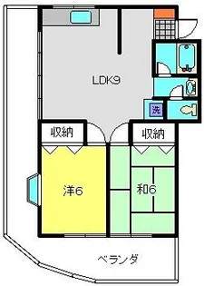 トパーズハイツ【205号室】の間取り