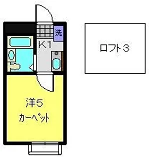 新城QSハイム【304号室】の間取り