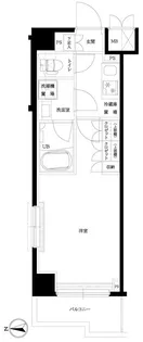 ルーブル武蔵新城六番館【2階】の間取り