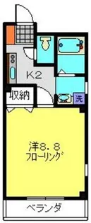 アンプルールフェール宮内【202号室】の間取り