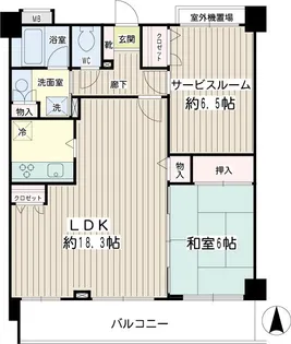 NICEアーバン平間【3階】の間取り