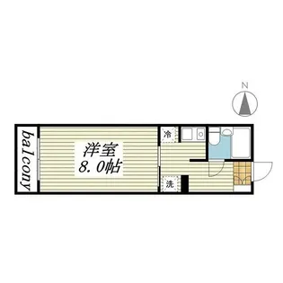 メゾン・ド・クラルテ【2階】の間取り
