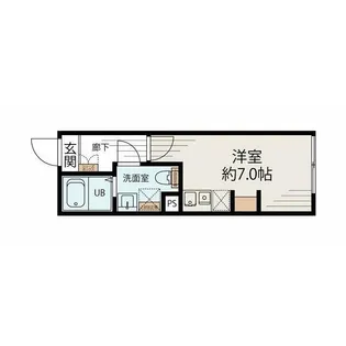 S−Terrace 元住吉【4階】の間取り