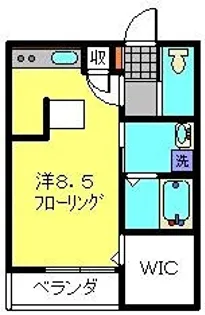 フリーデンハイム【101号室】の間取り