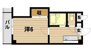 メゾンボヌール【3階】の間取り