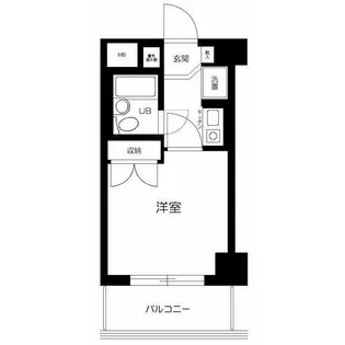 ストーク新丸子2番館【2F号室】の間取り